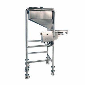 tablet feeding system pictured with white background