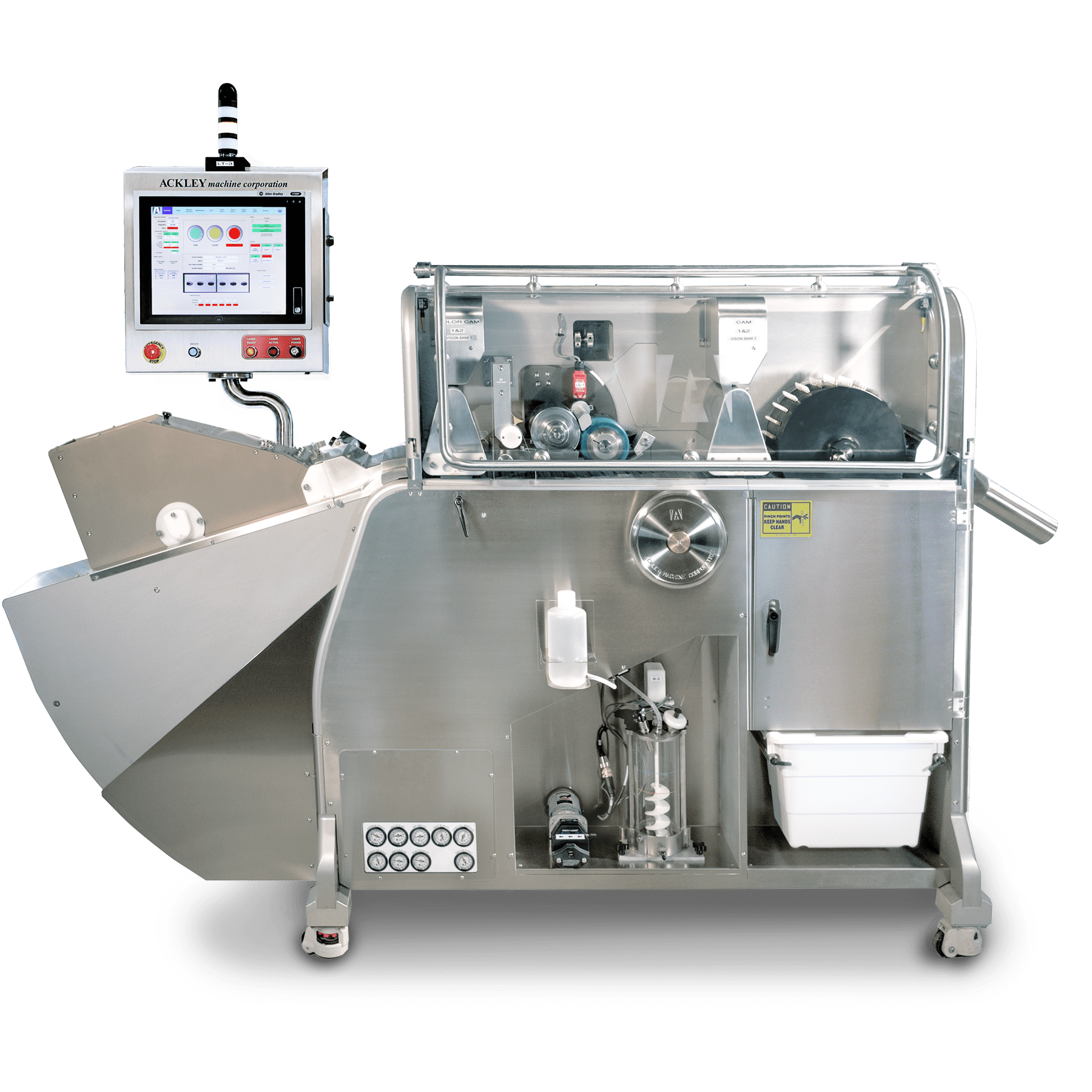 cantilver printing machine pictured with clear background