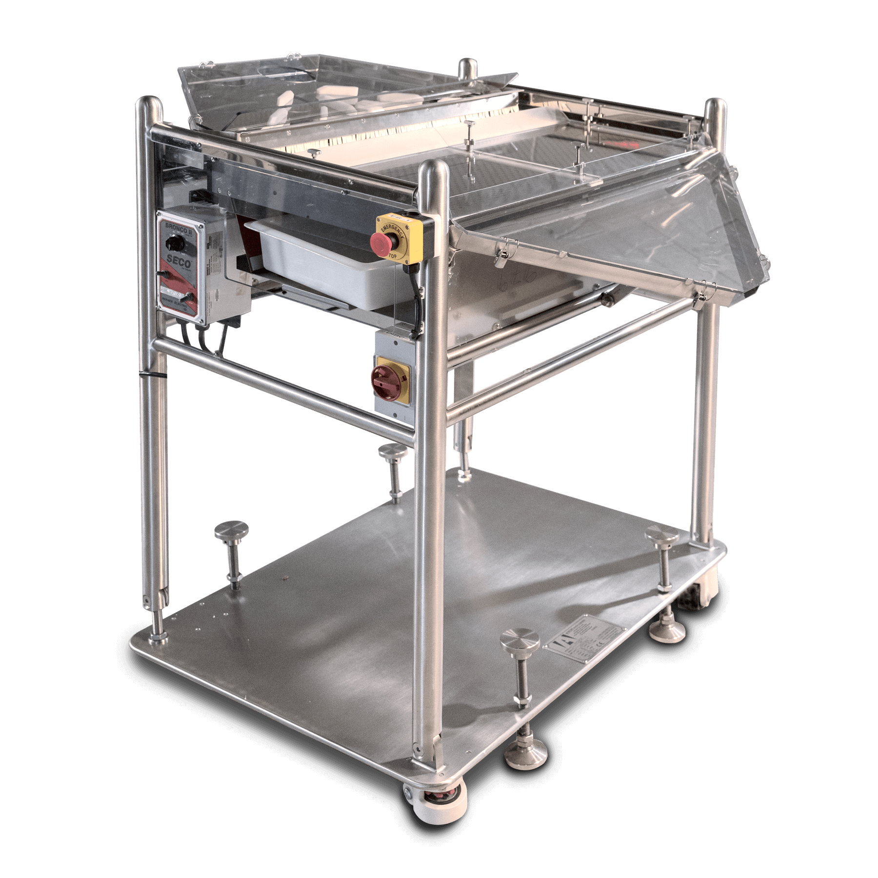 tablet sorter machine pictured with clear background